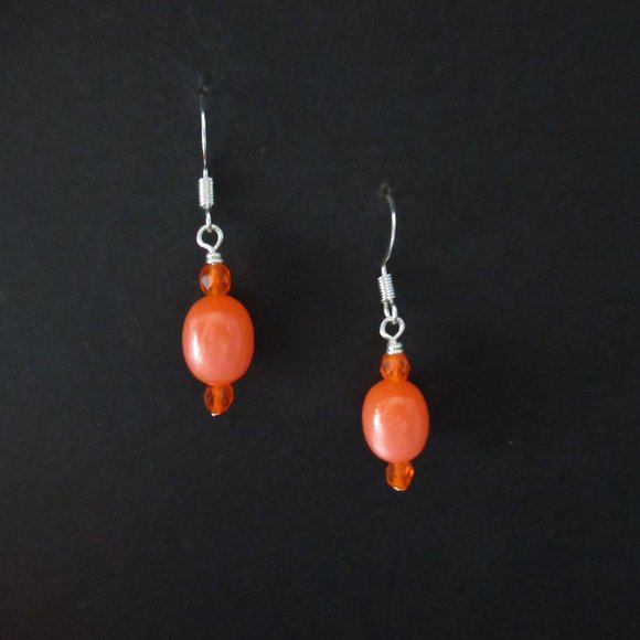 Czech Glass bead earrings - Picture 10 of 10
